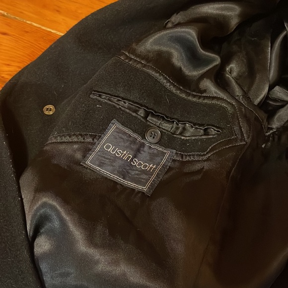 Austin Scott 100% wool Peacoat medium - Picture 5 of 6